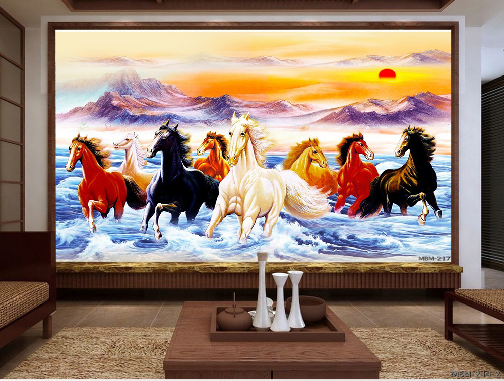 Tranh bát mã MBM-217KG